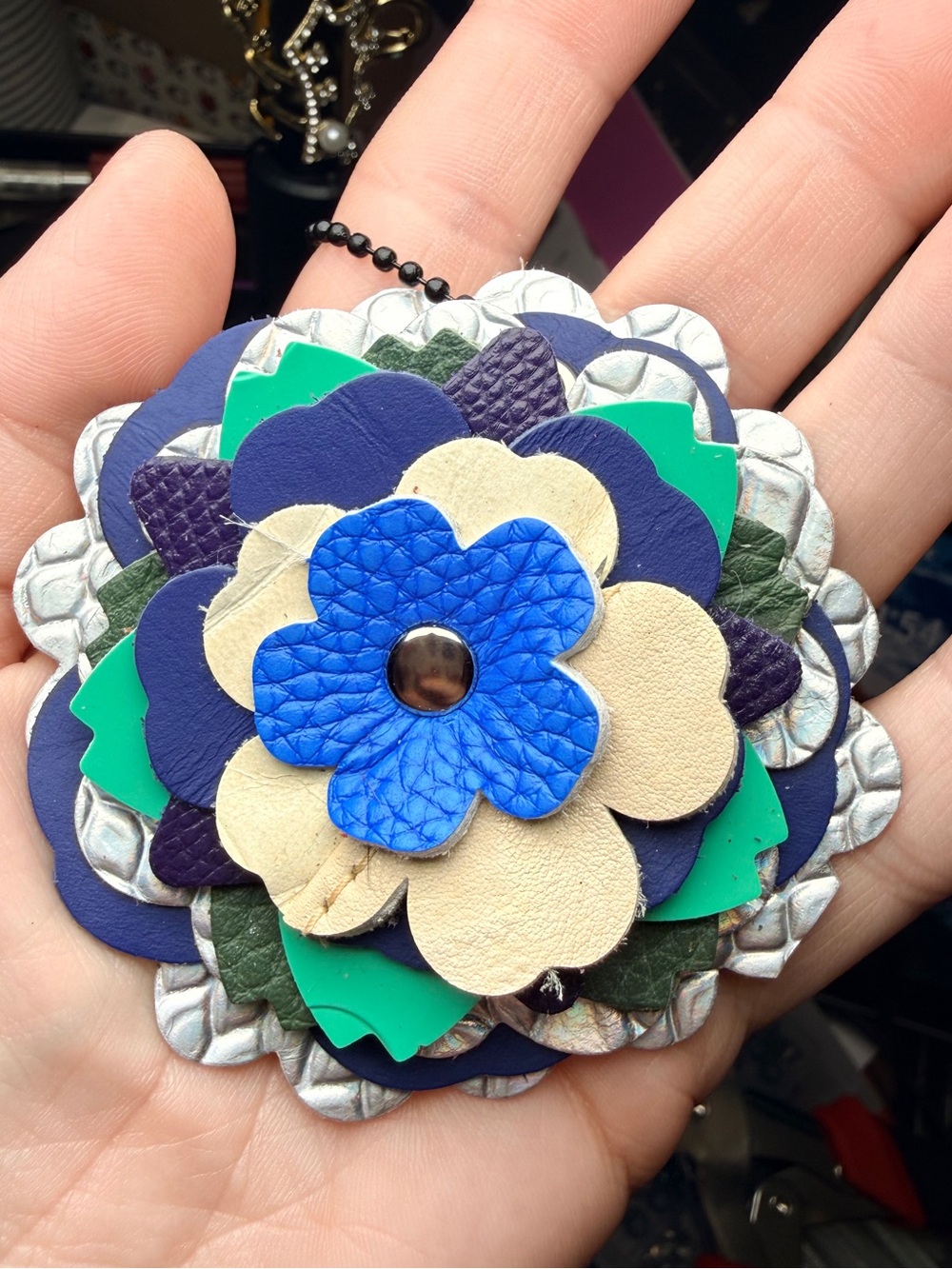 Handmade Floral Charm